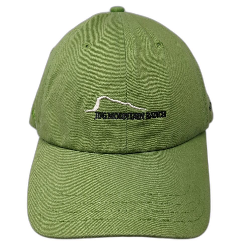 Jog Mountain Ranch Strapback Baseball Cap Green One Size 6 Panel Pukka Headwear